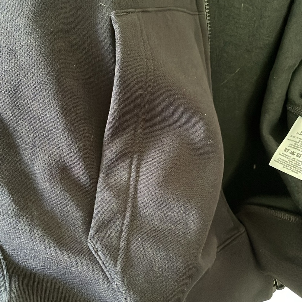 Black Nike Zip-up Jacket Size xxl - Picture 7 of 7